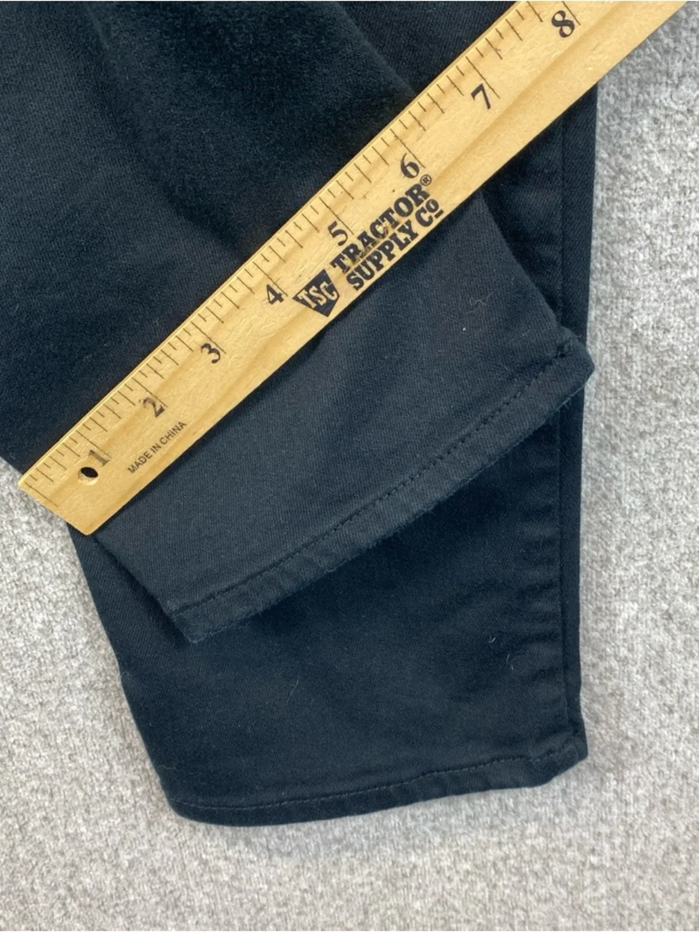Chicos So Slimming Jeans Size 1 (M) Ankle Black Pants Girlfriend Fit inseam 26”
